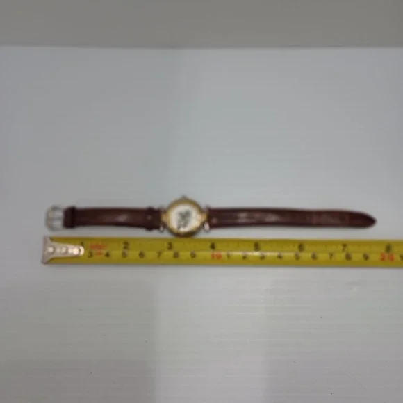 Fossil Warner Bros Pepe Le Pew & Penelope Pussycat Watch Leather New Batter rare - Picture 11 of 14